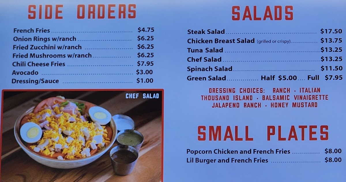 Orcutt Burgers Menu - Image 3